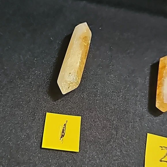 Yellow Tourmaline Stone Crystal Point - Picture 5 of 9